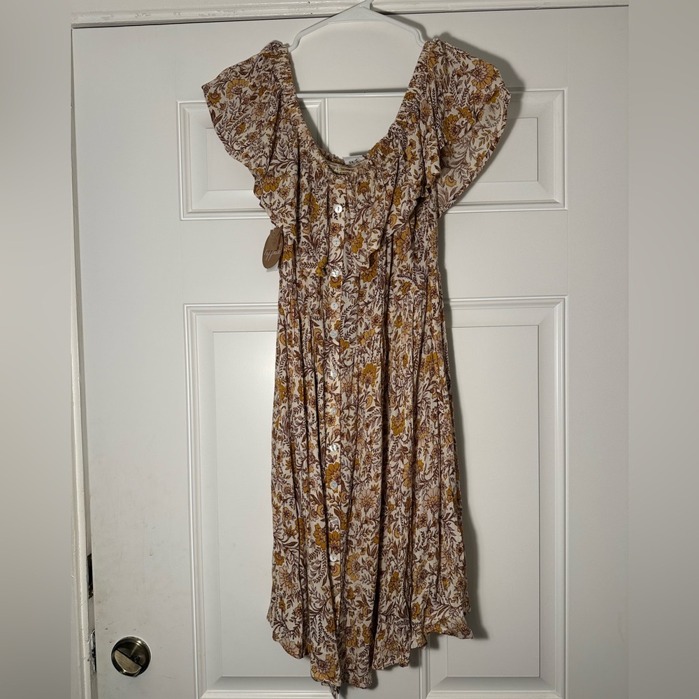 Floral mini dress